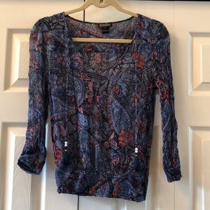 Sheer Lucky Brand Top